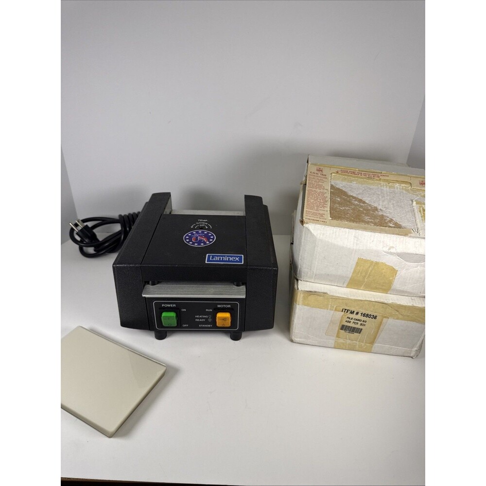 Laminex Laminator LX 350, Pouch Laminator With 500+ Laminating Sheets 5.5 X 3.5
